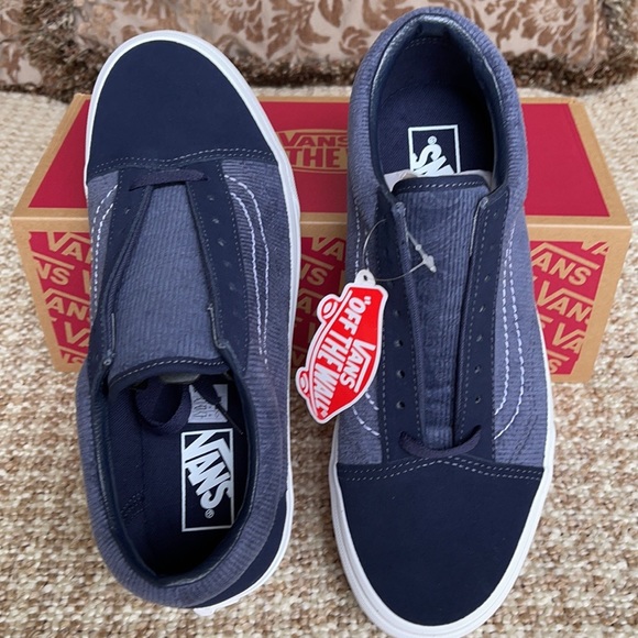 Vans Old Skool Paisley Parisienne Night/Trwht Men’ - Picture 2 of 16